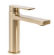 Смеситель для умывальника Rea Verso низкий brushed gold REA-B6555, Золотой