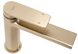 Смеситель для умывальника Rea Verso низкий brushed gold REA-B6555, Золотой