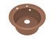Кухонная мойка Adamant Sun &Oslash;510x200 terra-cotta 134223, Цемент матовый