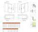 Шторка для ванны Radaway Idea Black PN DWJ+S 160х80 левая 10042160-54-01L + 10005080-54-01R