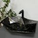 Умивальник (раковина) VBI VENEZIA MARBLE BLACK MATT накладний, Мармур