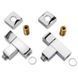 Кран кутовий Luxon для рушникосушки 1/2"-1/2" Кватро (LX-855) 71401053