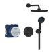 Душевая система термостатическая Grohe QuickFix Precision с Vitalio Start 250 348832430, Черный матовый