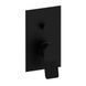 Змішувач для душу Paffoni Tilt з металевою накладкою black matt TI015NO/M, Черный матовый