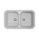 Кухонна мийка Adamant Twins 765x470x190 old stone 305223, Каппучино