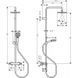 Душова система Hansgrohe Vernis Blend Showerpipe 200 1jet EcoSmart з термостатом Matt Black 26089670