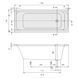 Ванна акриловая Villeroy & Boch Omnia Architectura 170x70 UBA177ARA2V-01