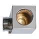 Кран кутовий Luxon для рушникосушки 1/2"-1/2" Кватро (LX-855) 71401053