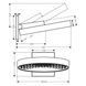 Верхний душ Hansgrohe Rainfinity 360 1jet 26230000