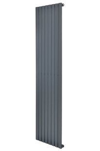 Вертикальный дизайнерский радиатор отопления Arttidesign Terni 8/1800/472/50 серый матовый, Каппучино