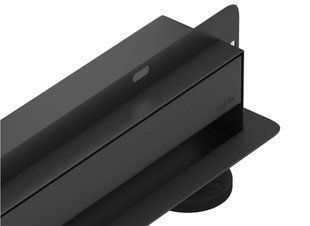 Трап для душа Mexen Flat 60 Wall black 2в1 настенный MEX-1730060
