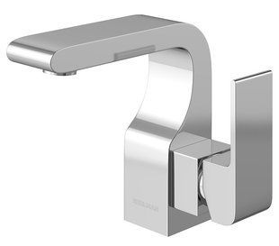 Смеситель для умывальника Kohlman Saxo хром QB100S, Хром