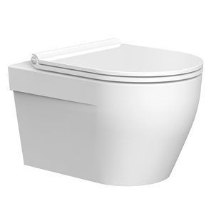 Унітаз підвісний Devit Laguna 3020110 з сидінням Soft Close, Білий