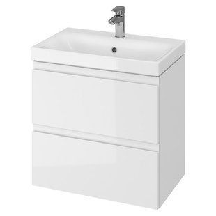 Тумба з умивальником Cersanit Moduo 60x38 біла