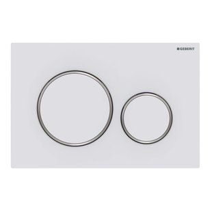 Клавіша змиву Geberit Sigma20 білий матовий 115.882.JT.1, Белый матовый