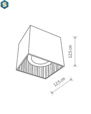 Точечный светильник Nowodvorski 7793 Groove GU10 1x75W IP20 Wh