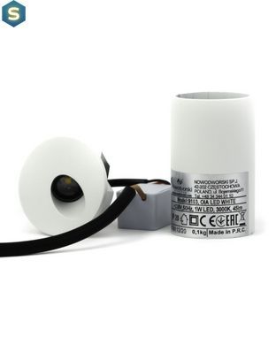 Светильник Nowodvorski 9103 Oia LED 1x1W 3000K 45Lm IP20 Wh