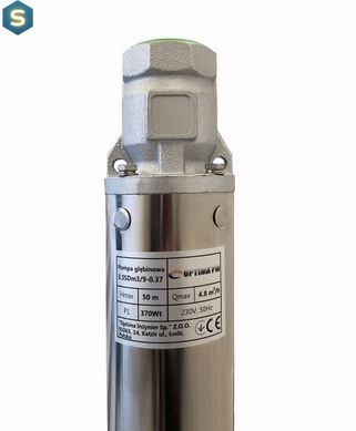 Насос скважинный с повышенной уст-тью к песку Optima PM 3.5SDm3/9 0.37 кВт 55м + 1.5 м кабель