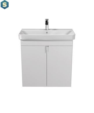 Тумба Мойдодир Simple White 70-U умивальник River 70 біла універсальна, Білий