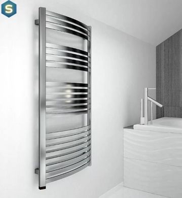 Полотенцесушитель электрический Terma Dexter One 860x500 WWDEN086050KCROE8P, Хром