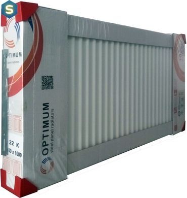Радиатор стальной панельный Optimum 22 бок 500x1500, Белый