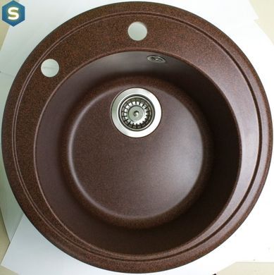Кухонная мойка Adamant Sun &Oslash;510x200 mokko 000000577, Цемент матовый