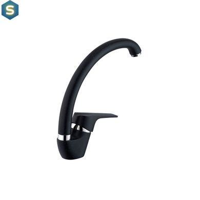 Смеситель для кухни Kroner KRM Odra - B035 CV021075, Черный матовый