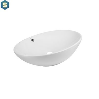Умивальник Qtap Dove 630x415x160 White QT06118168W, Білий