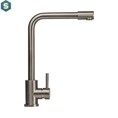 Змішувач для кухні Globus Lux Alpen SUS-403, Графитовый хром