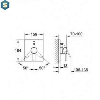 Смеситель для душа Grohe Allure 19315000