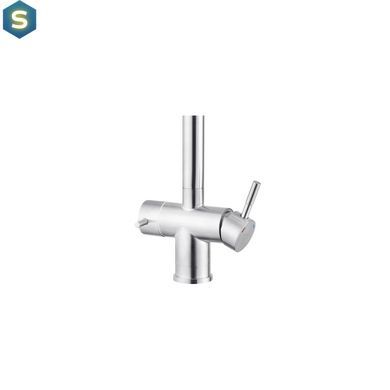 Смеситель для кухни с подключением к фильтру Kroner KRP Edelstahl Klassisch - ESG03811 CV027932, Нержавеющая сталь