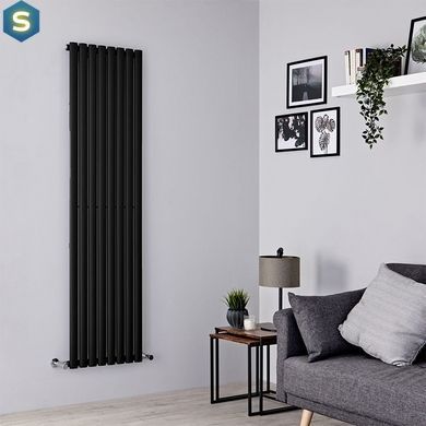 Радиатор дизайнерский Ideale Adele 11 8/1800/472 черный, Черный/золото