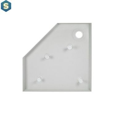 Набір: Qtap душова кабіна Scorpio CRM10995-AC6 Clear 2120x900x900 мм + піддон Diamond 309912 90x90x12 см з сифоном, Хром, Універсальна, прозорий