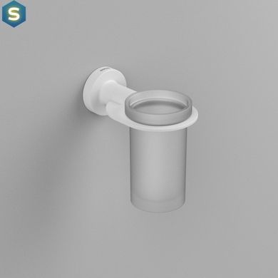 Склянка для зубних щіток Sonia TP White 166114, Білий