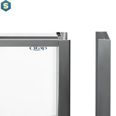 Набір: Qtap душова кабіна Scorpio CRM10995-AC6 Clear 2120x900x900 мм + піддон Diamond 309912 90x90x12 см з сифоном, Хром, Універсальна, прозорий