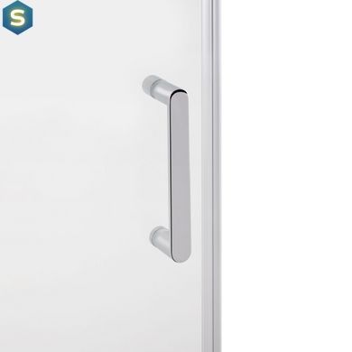 Набір: Qtap душова кабіна Scorpio CRM10995-AC6 Clear 2120x900x900 мм + піддон Diamond 309912 90x90x12 см з сифоном, Хром, Універсальна, прозорий