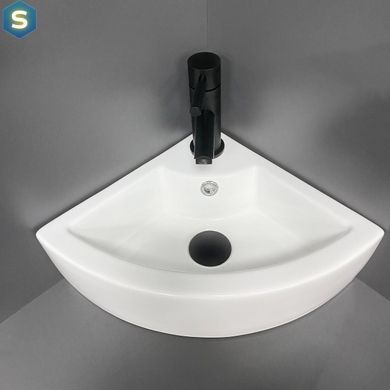 Умивальник VBI Fano white накладний підвісний VBI-015612, Білий