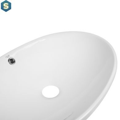 Умивальник Qtap Dove 630x415x160 White QT06118168W, Білий