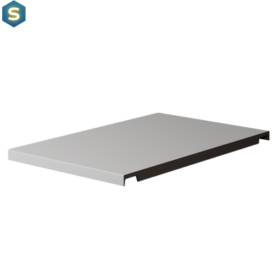 Столешница глянцевая Amidicon 800x450 из литого камня Стільниця 80_HL, Белый
