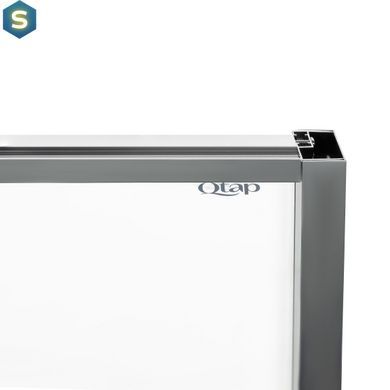 Набір: Qtap душова кабіна Scorpio CRM10995-AC6 Clear 2120x900x900 мм + піддон Diamond 309912 90x90x12 см з сифоном, Хром, Універсальна, прозорий