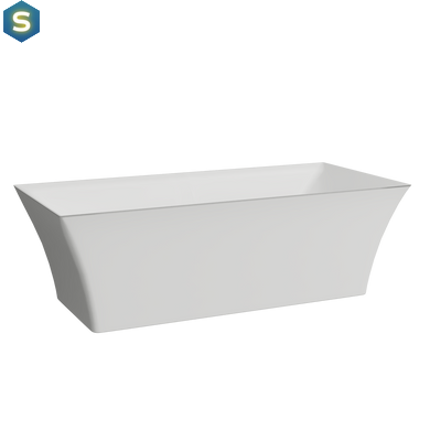 Ванна отдельностоящая матовая Amidicon Sparta 173x73 из литого камня SPARTA_173_MAT