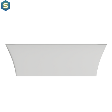 Ванна отдельностоящая матовая Amidicon Sparta 173x73 из литого камня SPARTA_173_MAT