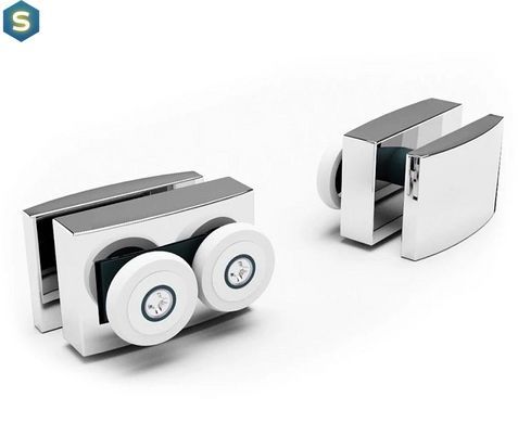 Душевая дверь Dusel DSL191 1200x1900, прозрачный, хром