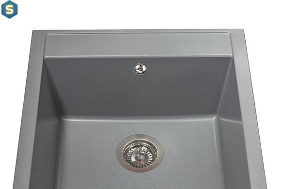 Кухонна мийка гранітна Miraggio Bodrum 510 gray 508x495x227 00206306, Каппучино