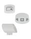 Світильник вуличний Nowodvorski 8140 Ellipses LED 2x5W 3000K 800Lm IP54 Wh