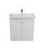 Тумба Мойдодир Simple White 70-U умивальник River 70 біла універсальна, Білий