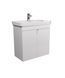 Тумба Мойдодир Simple White 70-U умивальник River 70 біла універсальна, Білий
