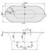 Ванна квариловая Villeroy & Boch Cetus 190x80 UBQ190CEU7V-01