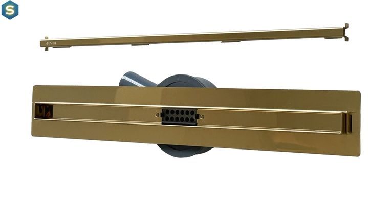 Душовий канал VBI Fort Slim 70 gold VBI-060207GL