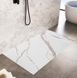 Душовий піддон Rea Bazalt 80x100 carrara white REA-K7000, Мармур
